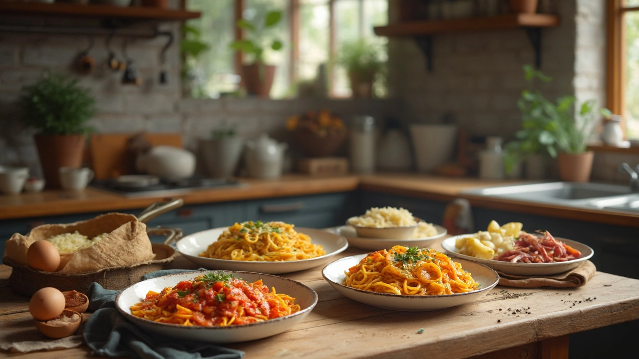 Classic Italian Pasta Dishes: The Big Four Explained