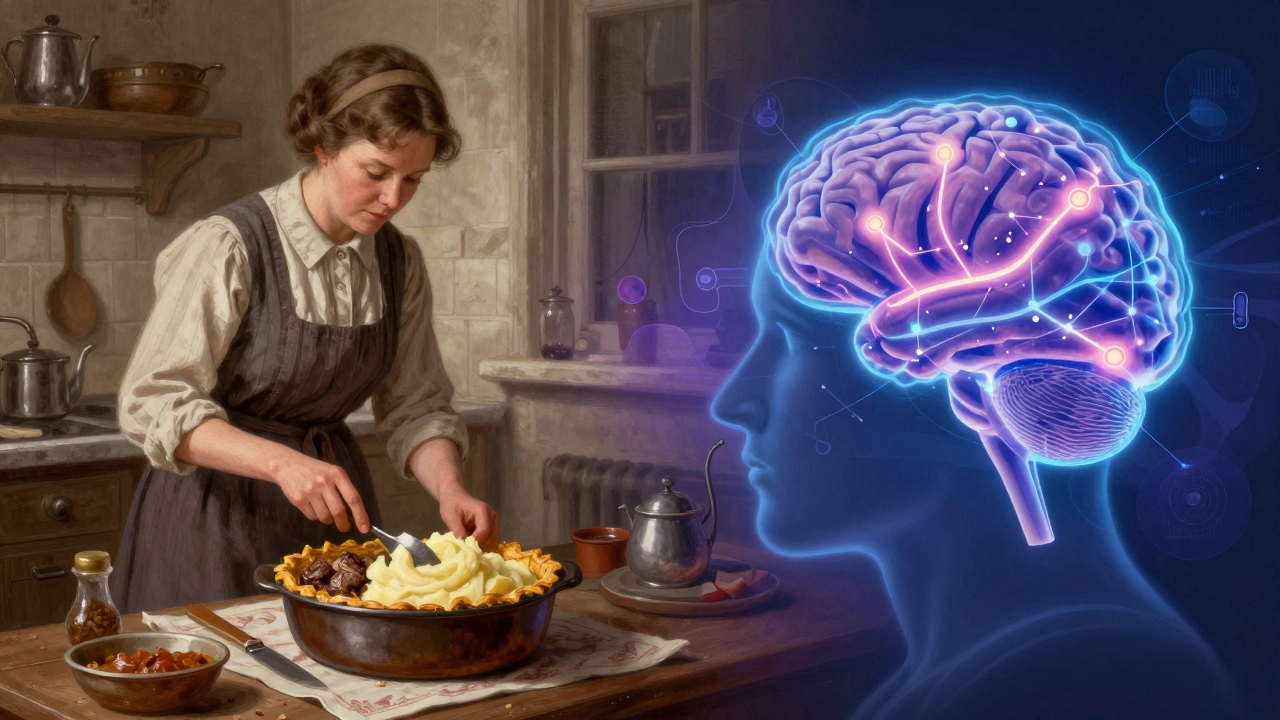 Historical cooking meets brain science