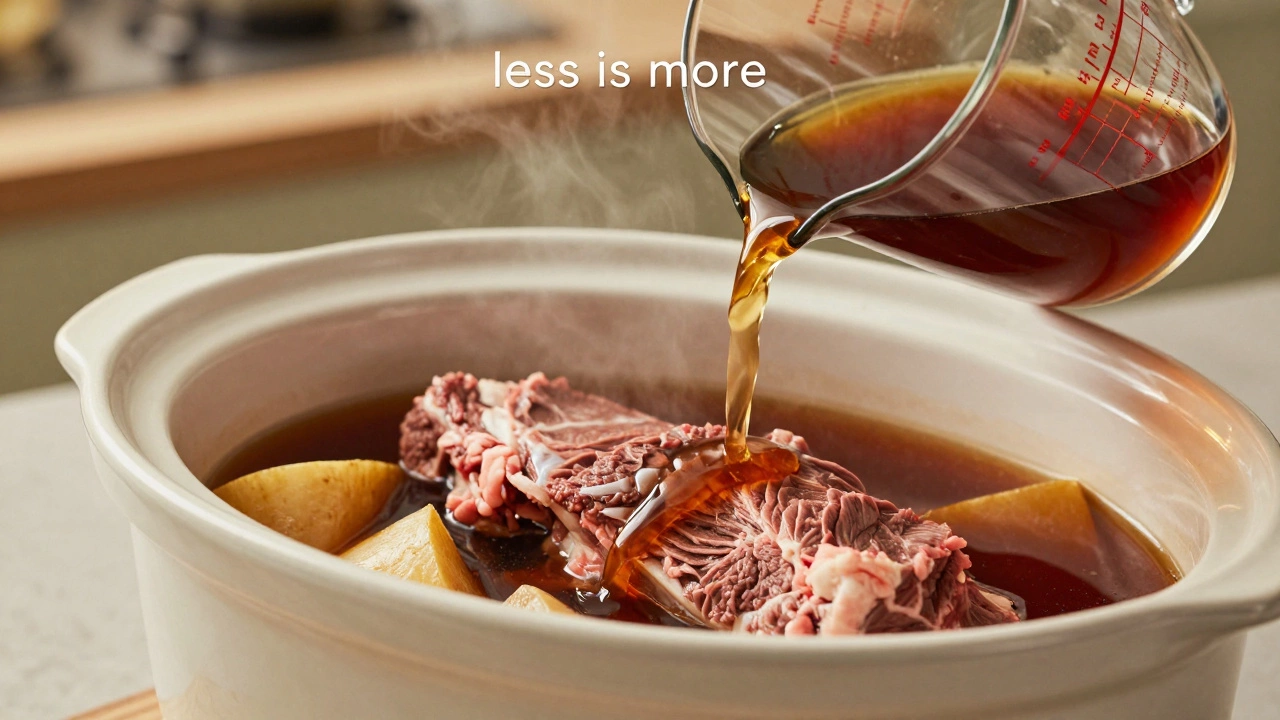 How Much Liquid for Slow Cooker Meat: The Perfect Ratio Guide