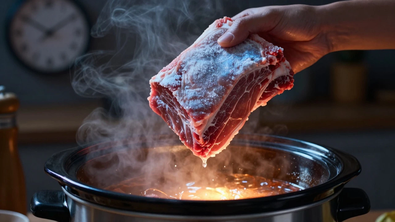 Can You Put Frozen Meat in a Slow Cooker? Safety & Tips