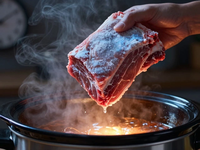 Can You Put Frozen Meat in a Slow Cooker? Safety & Tips